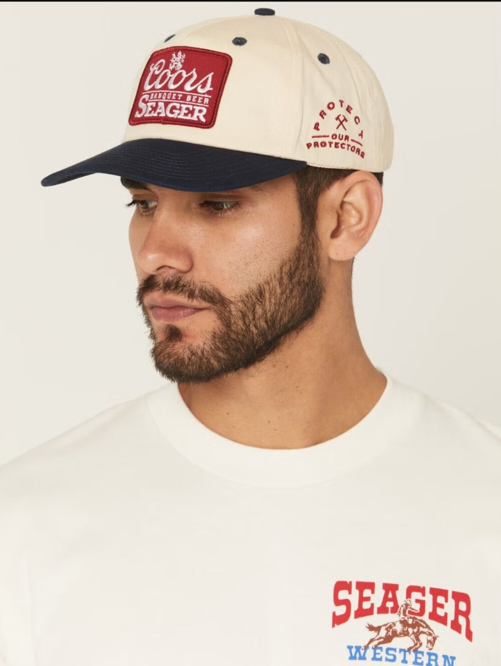 Seager X Coors Banquet Protect Our Protectors Snapback